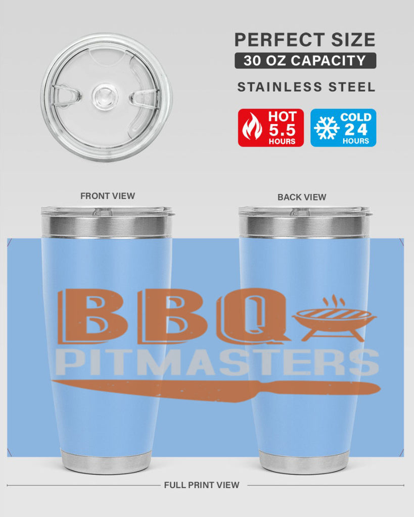 bbq pitmasters 4#- bbq- Tumbler