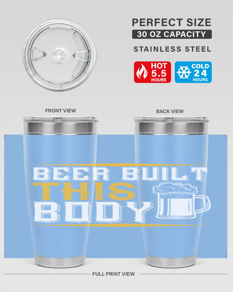 beer built this body 110#- beer- Tumbler