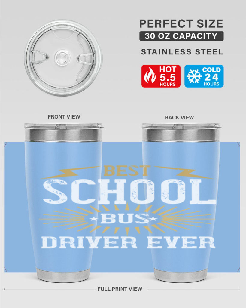 best school bus driver ever Style 43#- bus driver- tumbler