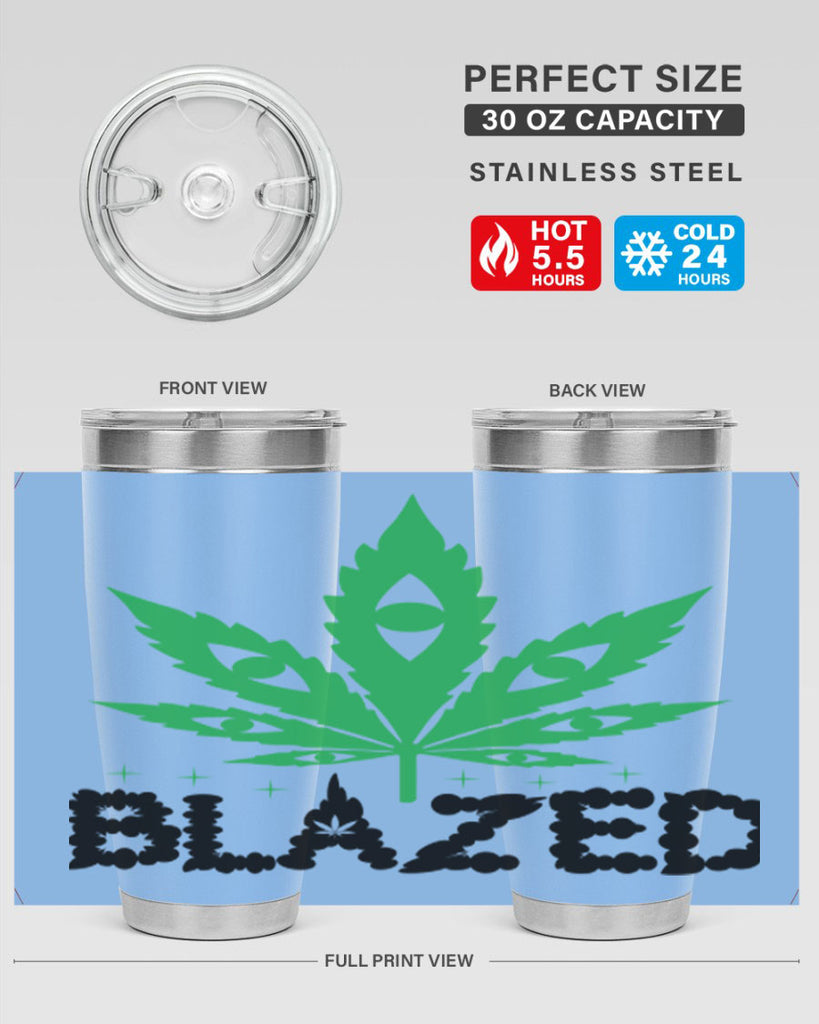 blazed 16#- marijuana- Tumbler