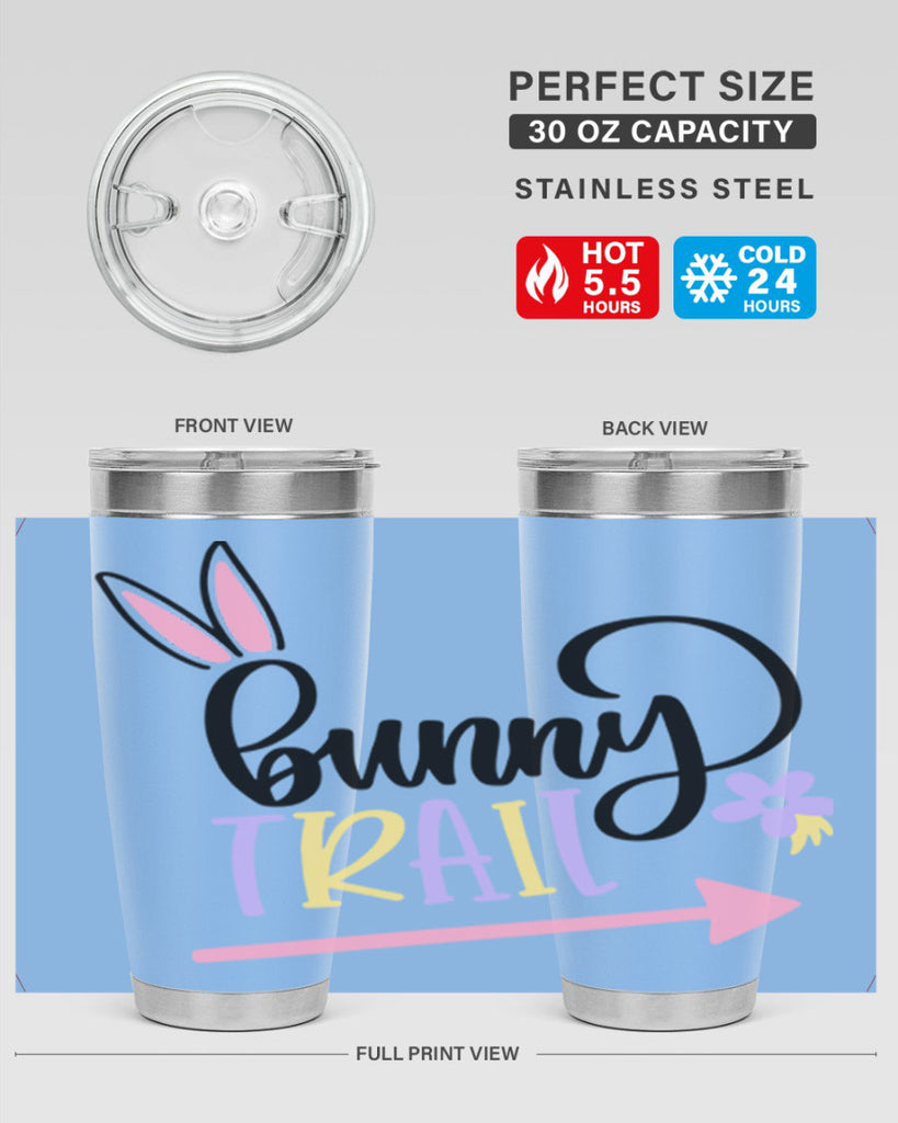 bunny trail 67#- easter- Tumbler