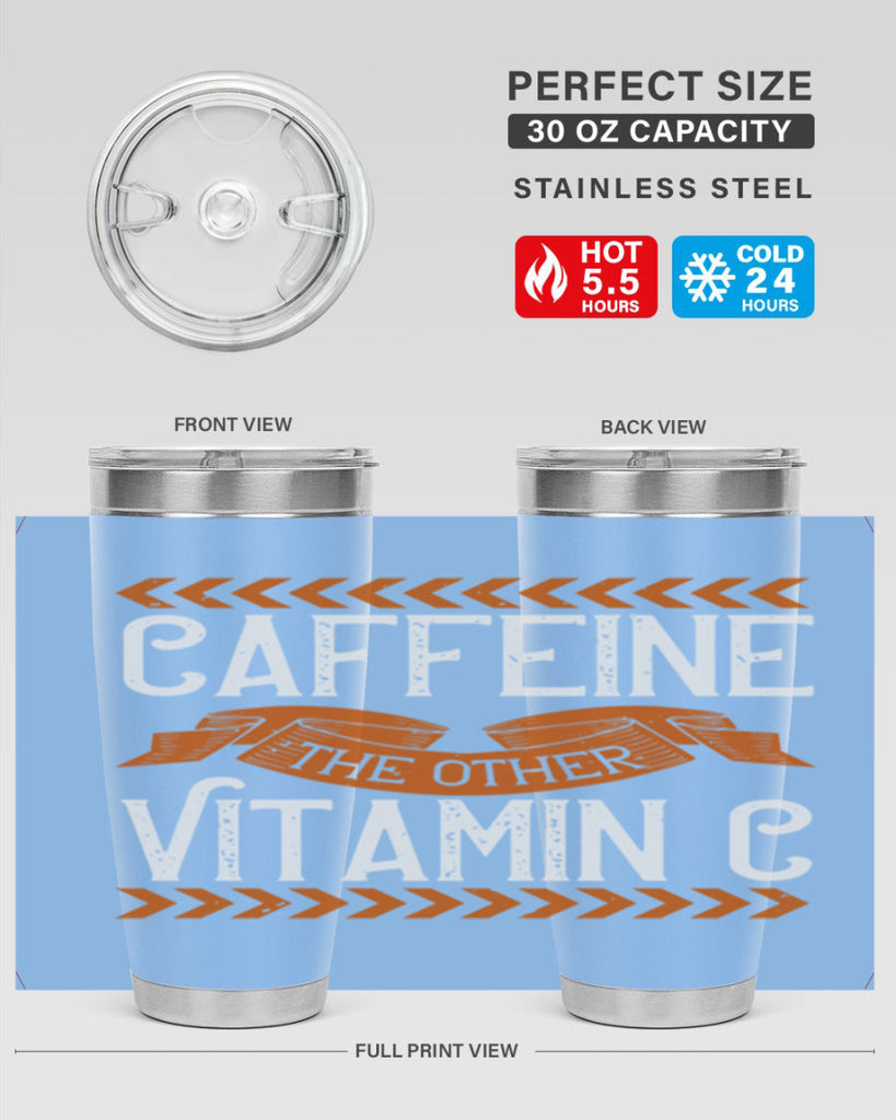 caffeinethe other vitamin c 195#- coffee- Tumbler