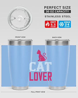cat lover Style 33#- cat- Tumbler