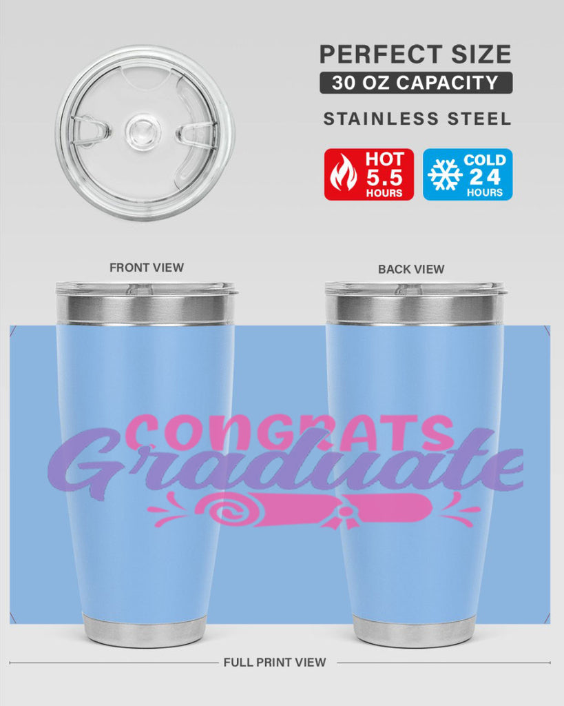 congrats graduate 3#- graduation- Tumbler