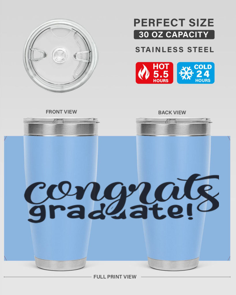 congrats graduate! 2#- graduation- Tumbler