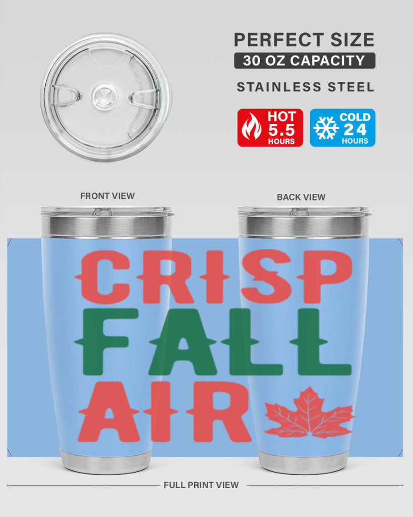 crisp fall air 62#- fall- Tumbler