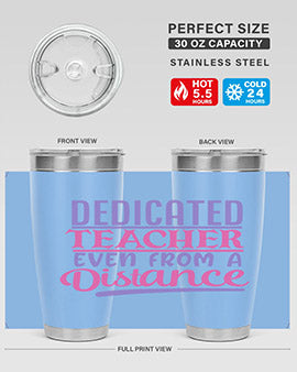 dedicated teacher even from a distance Style 53#- corona virus- Cotton Tank