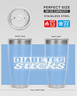 diabetes sucks Style 46#- diabetes- Tumbler