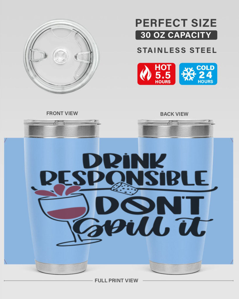 drink responsible dont 57#- wine- Tumbler