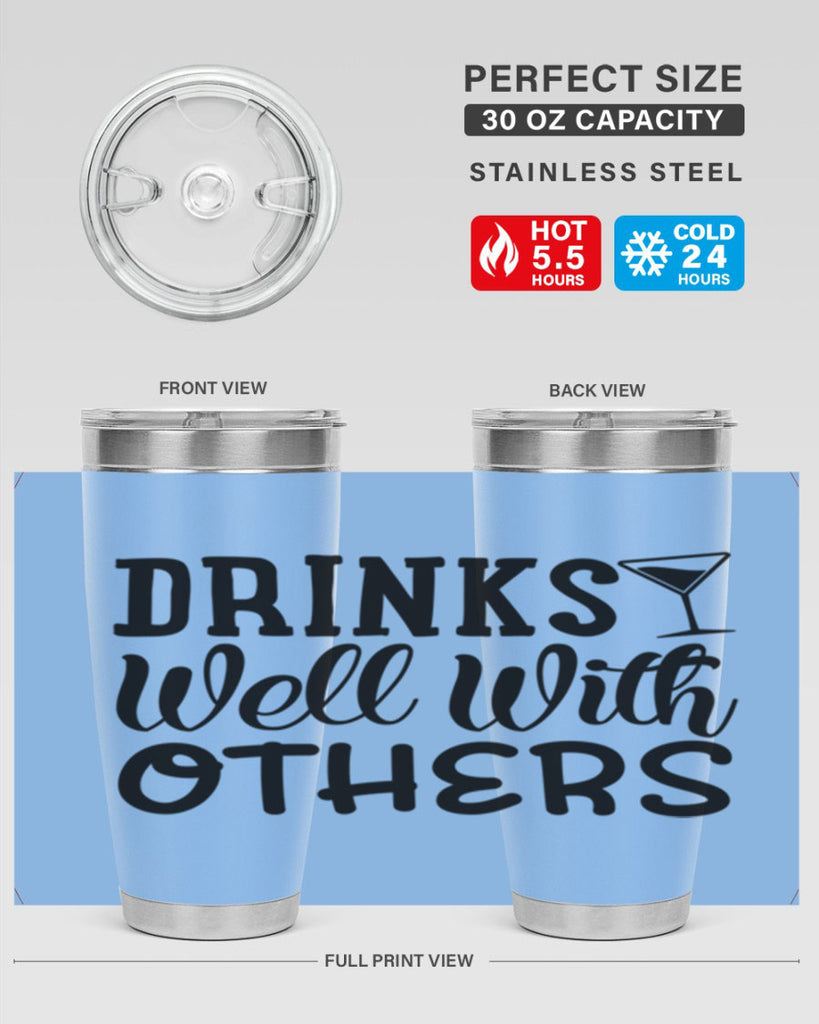 drinks well with others 128#- beer- Tumbler