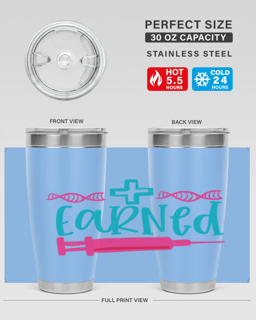 earned Style Style 197#- nurse- tumbler