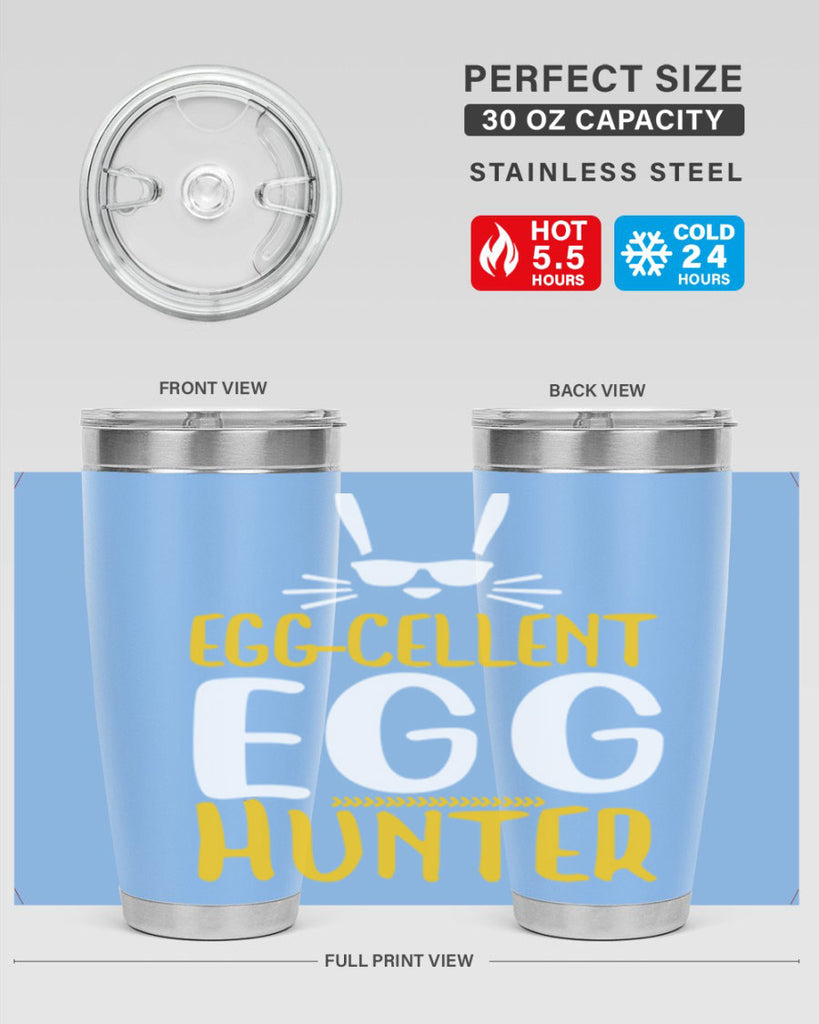 egg cellent egg hunter 82#- easter- Tumbler