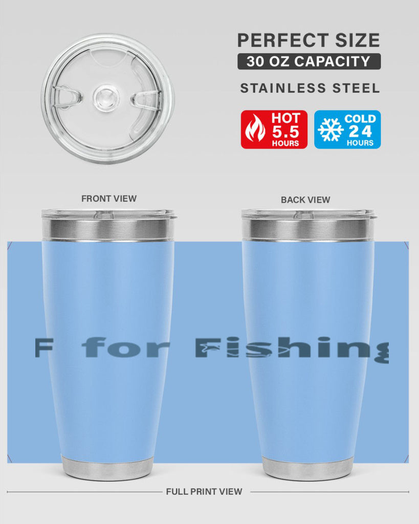 f for fishing 159#- fishing- Tumbler