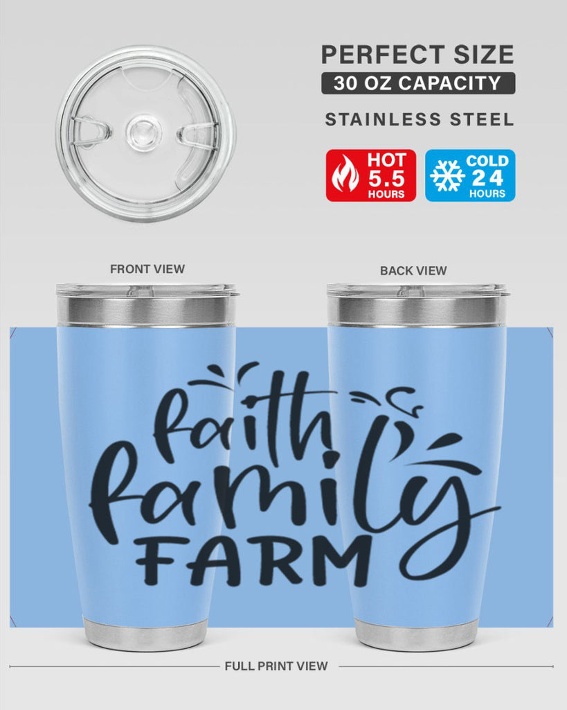 faith family farm 44#- family- Tumbler