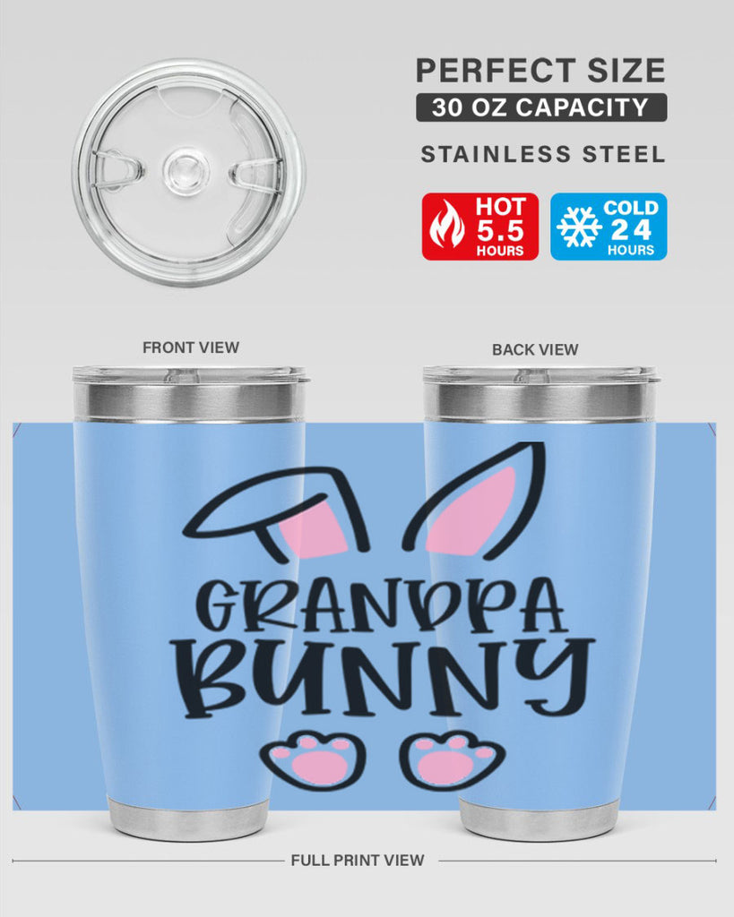 familygrandpa bunny 50#- easter- Tumbler