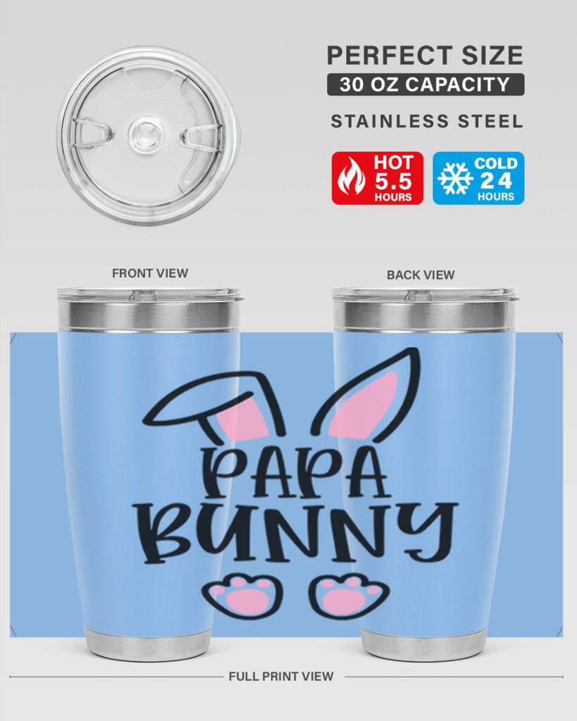 familypapa bunny 48#- easter- Tumbler