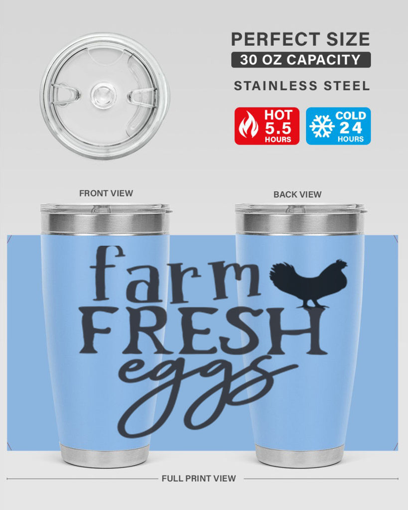 farm fresh eggs 102#- kitchen- Tumbler