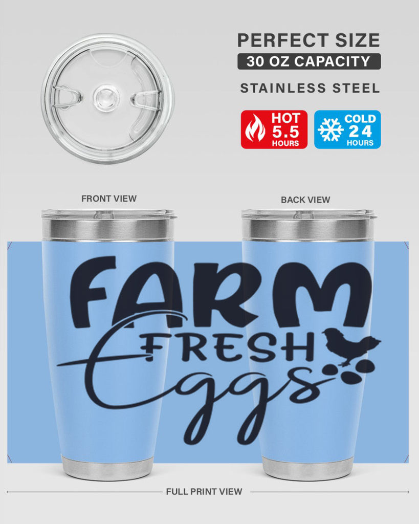 farm fresh eggs 103#- kitchen- Tumbler