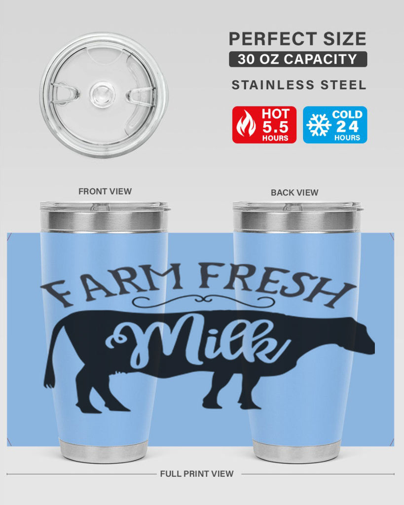 farm fresh milk 101#- kitchen- Tumbler