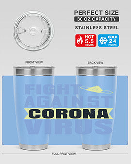 fight against corona virus Style 42#- corona virus- Cotton Tank