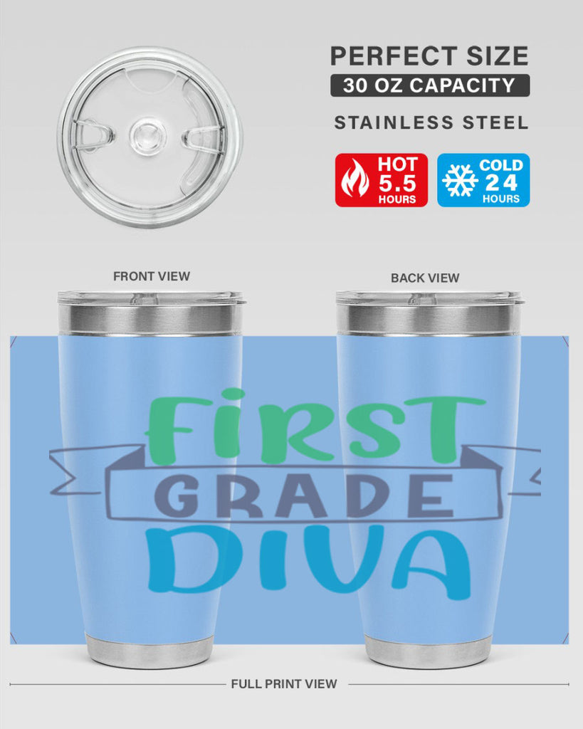 first grade divaa 22#- 1st grade- Tumbler