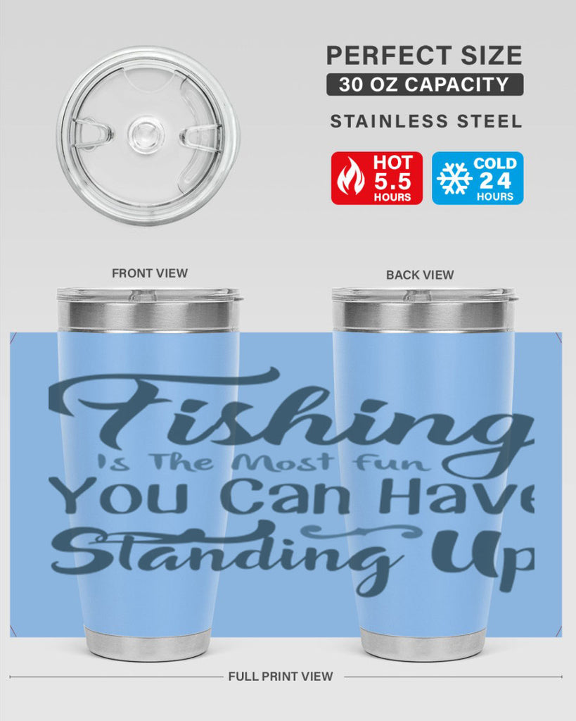 fishing is the most 139#- fishing- Tumbler