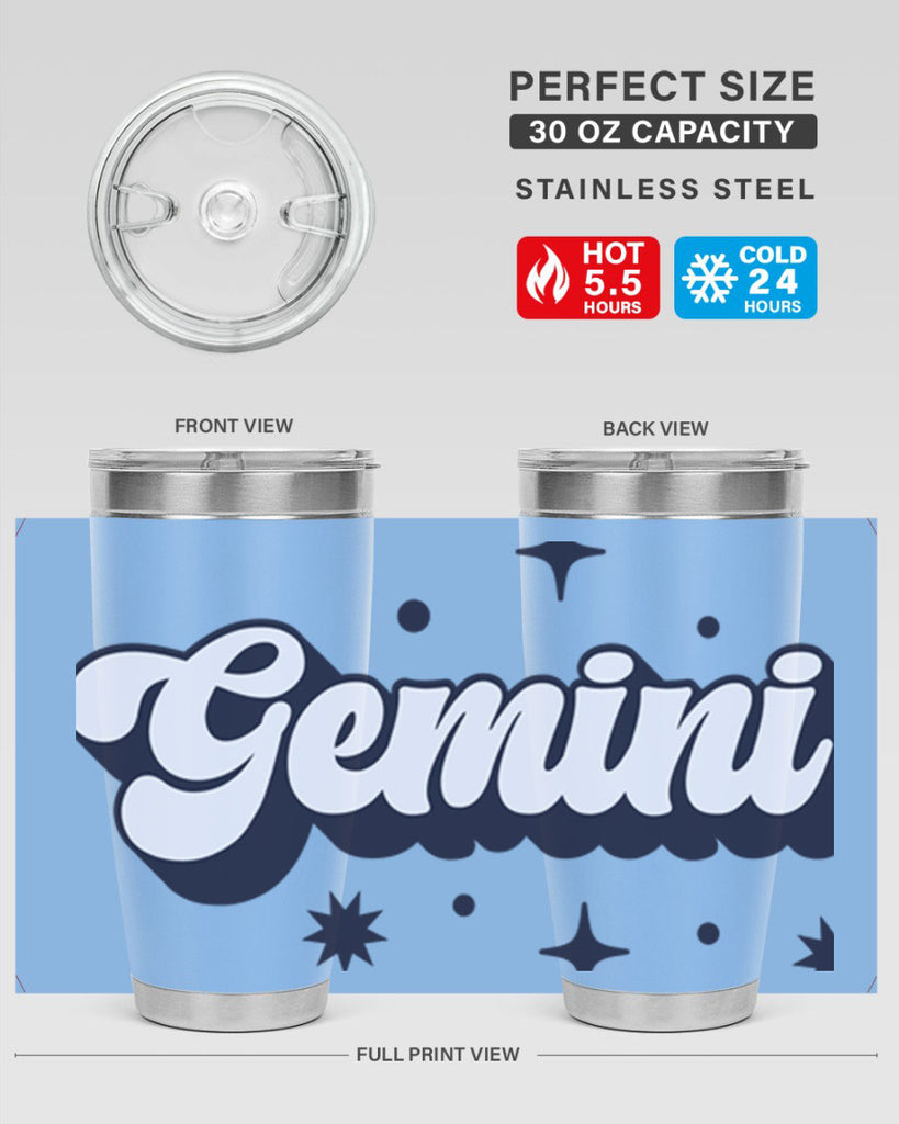 gemini 240#- zodiac- Tumbler