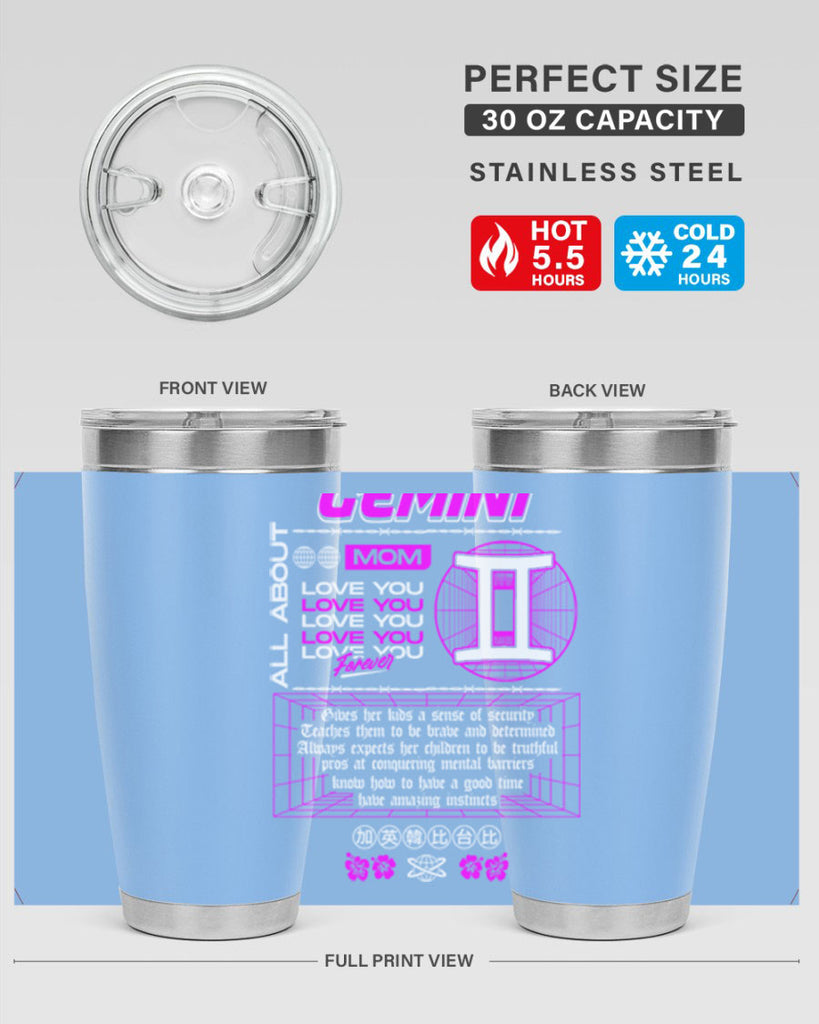 gemini 244#- zodiac- Tumbler