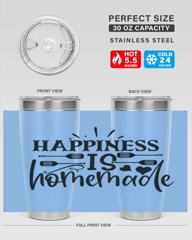 happiness is homemade 32#- family- Tumbler