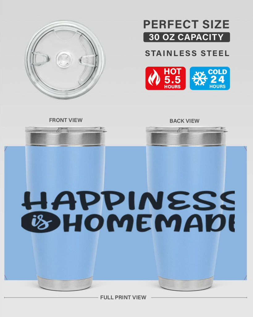happiness is homemade 40#- home- Tumbler