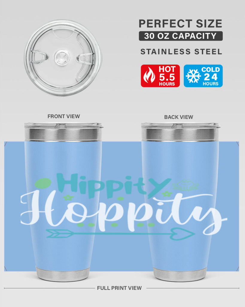 hippity hoppity 75#- easter- Tumbler