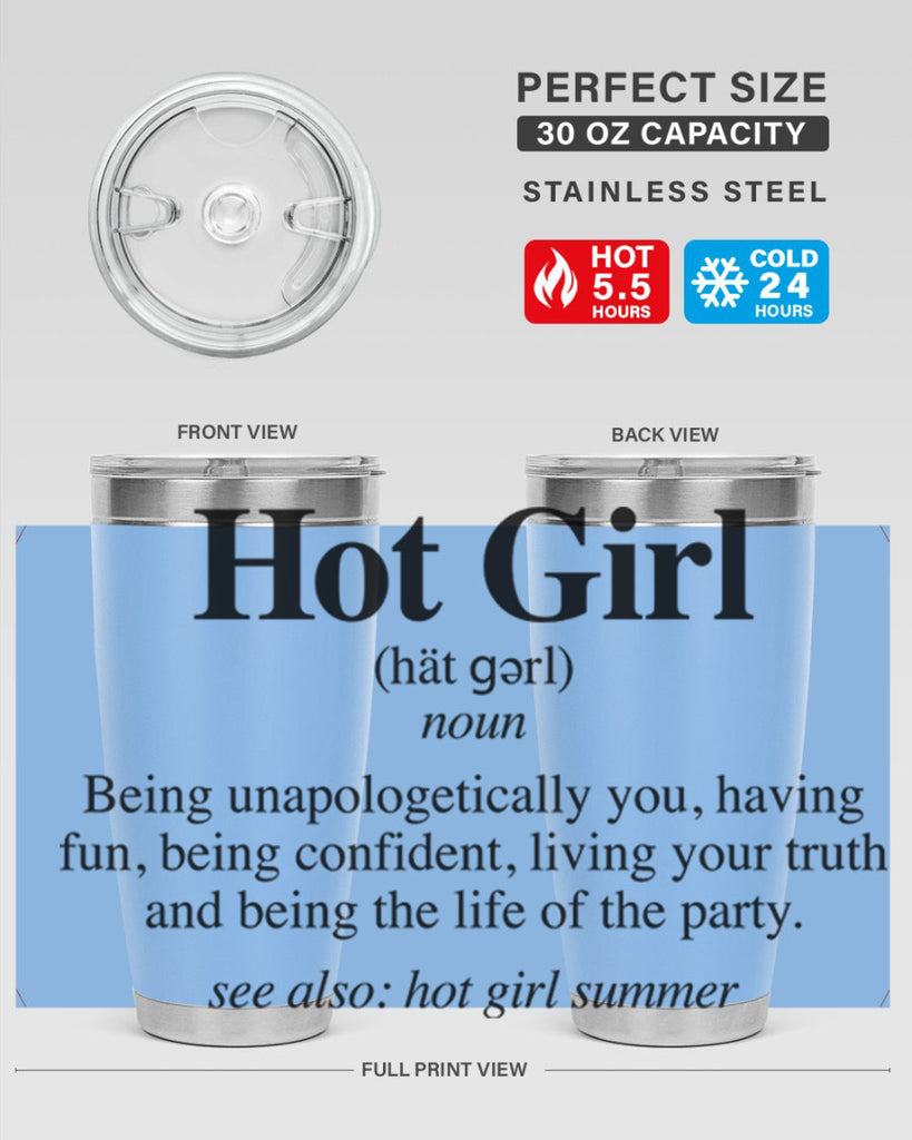 hot girl  summer definition 125#- black words phrases- Cotton Tank