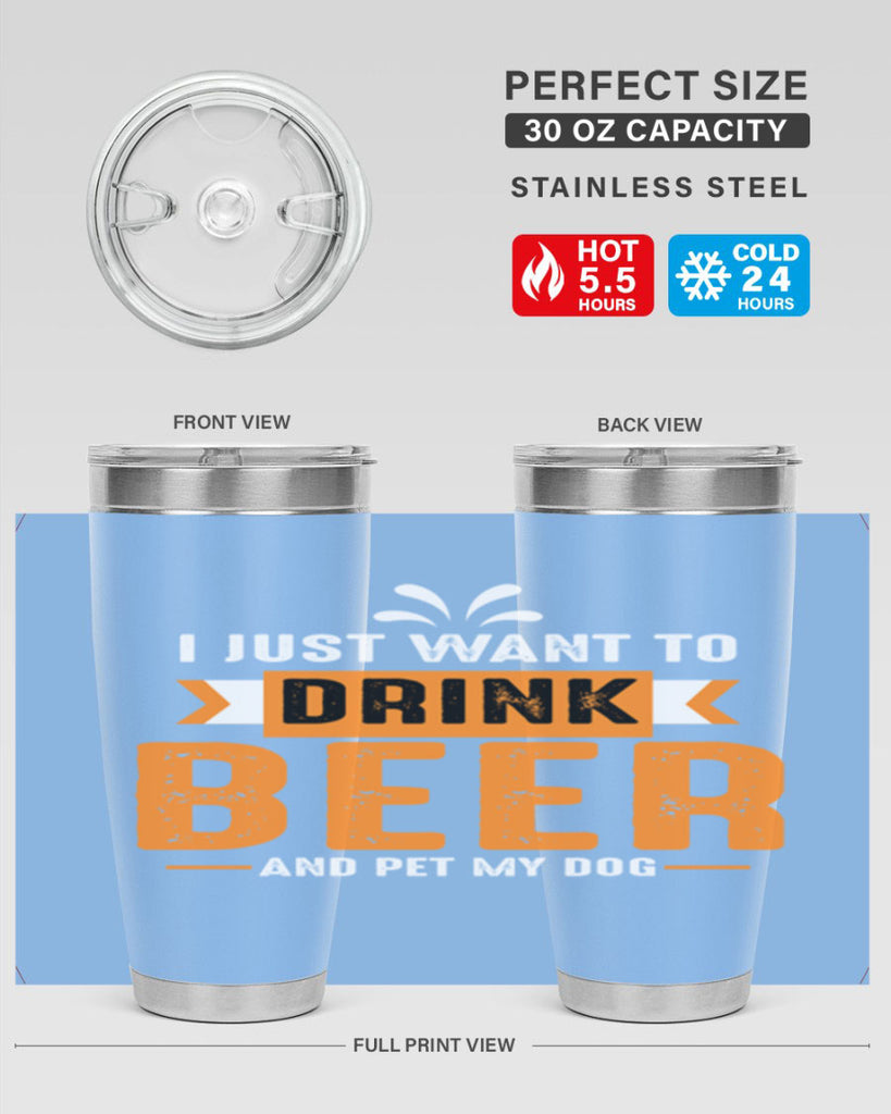 i just want drink beer 151#- beer- Tumbler