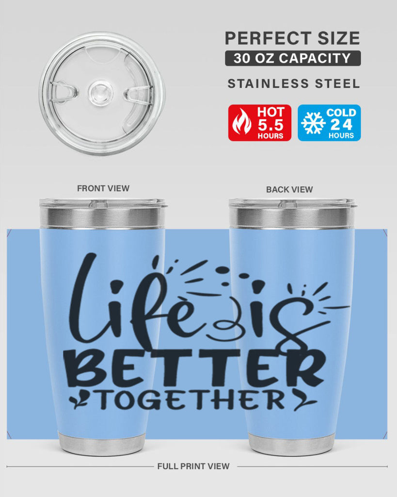 life is better together 23#- family- Tumbler