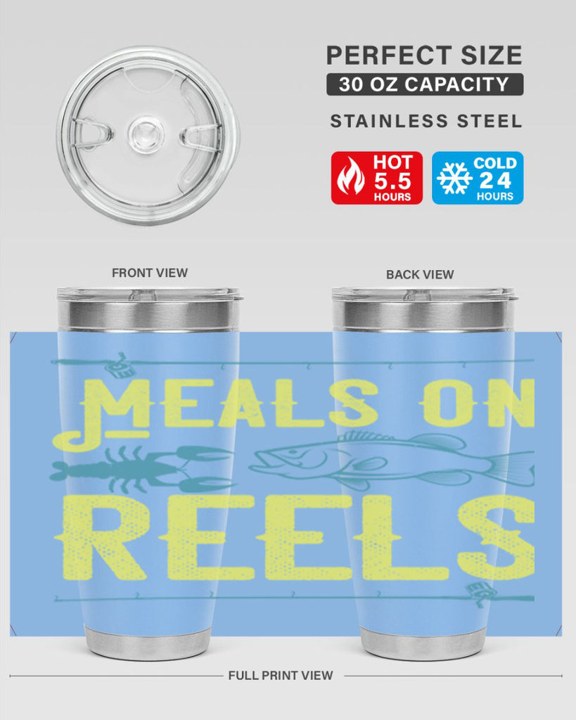 meals on reels 241#- fishing- Tumbler