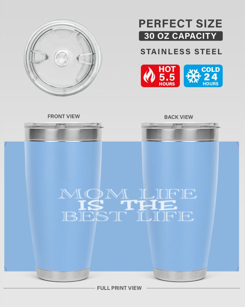 mom life is the best life 432#- mom- Tumbler