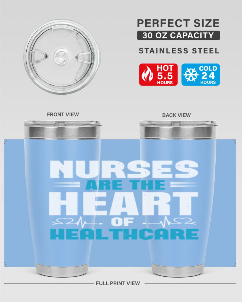 nurse are are heart healthcare Style 287#- nurse- tumbler
