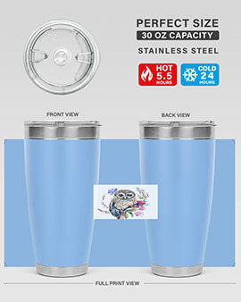 owl 12#- owl- Tumblers