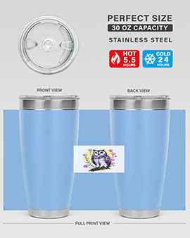 owl 18#- owl- Tumblers