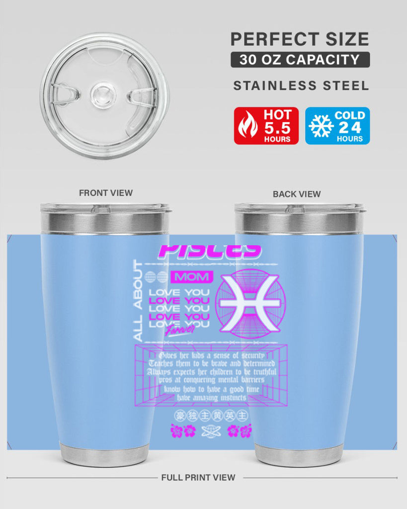 pisces 357#- zodiac- Tumbler