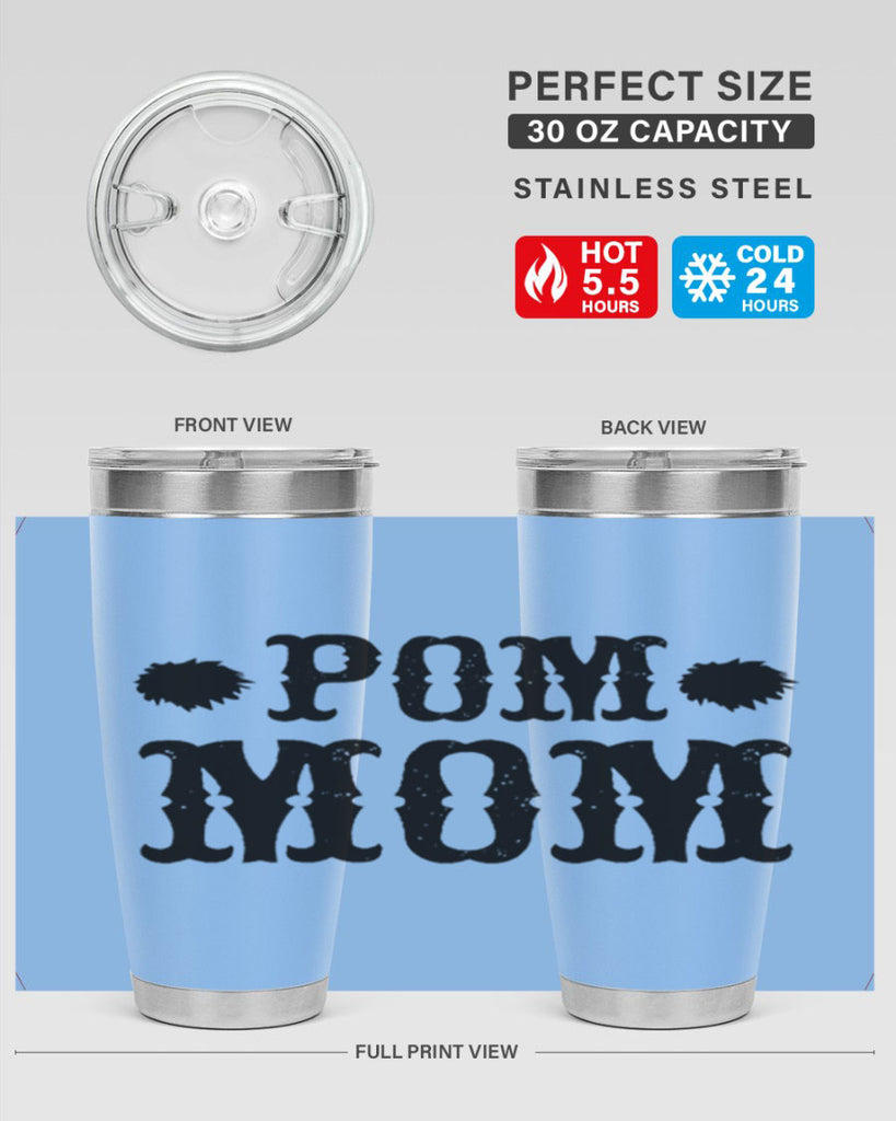 pom mom 73#- mom- Tumbler