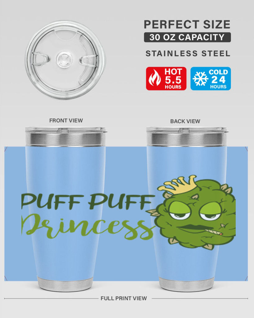 puff puff princess 220#- marijuana- Tumbler