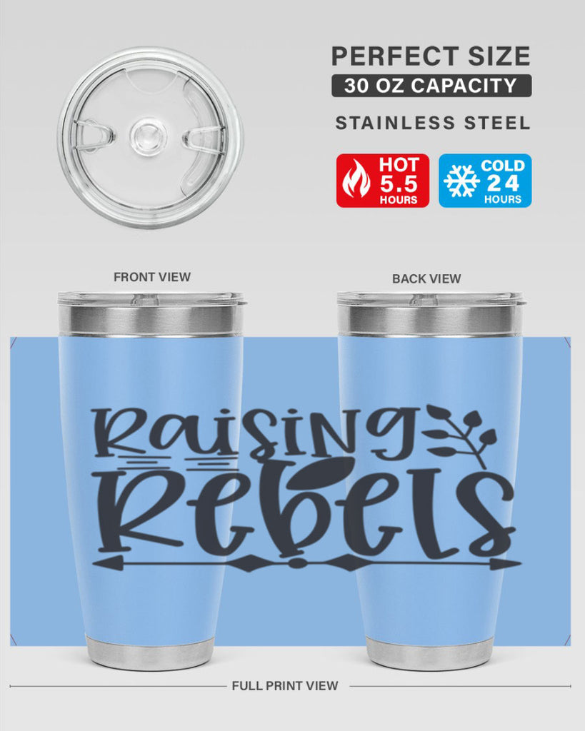 raising rebels 369#- mom- Tumbler