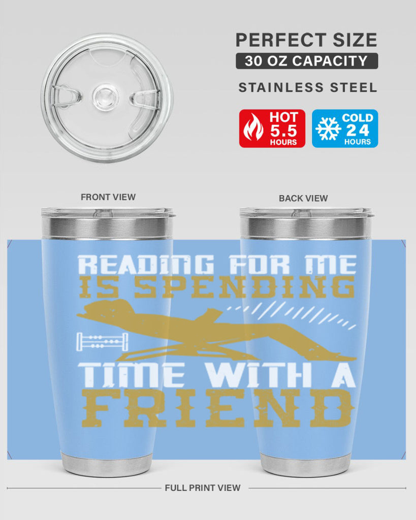 reading for me is spending time with a friend 19#- reading- Tumbler