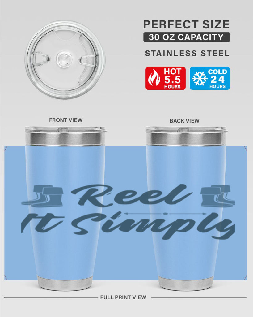 reel it simply 43#- fishing- Tumbler