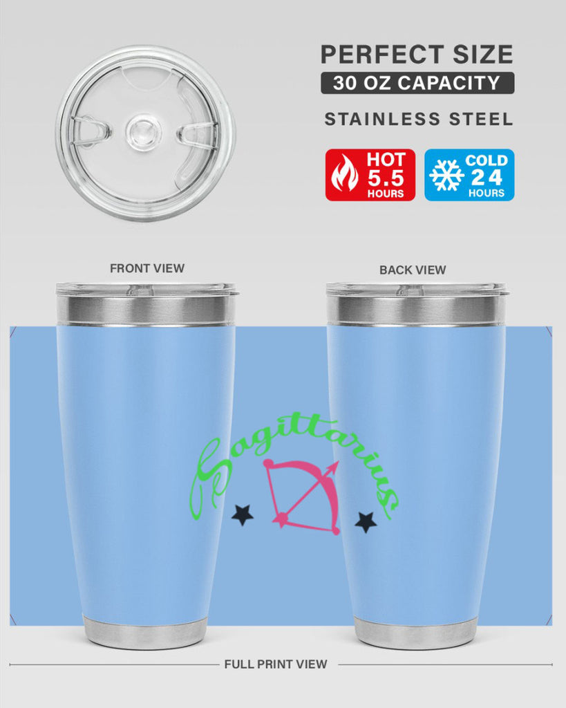 sagittarius 404#- zodiac- Tumbler