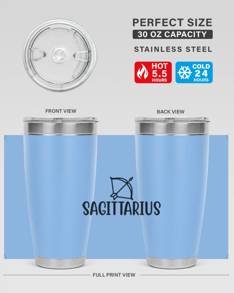 sagittarius 405#- zodiac- Tumbler