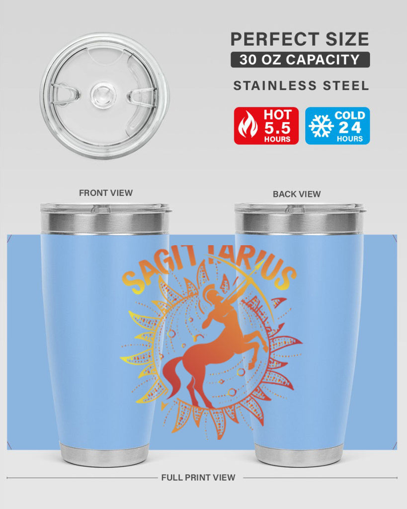 sagittarius 415#- zodiac- Tumbler