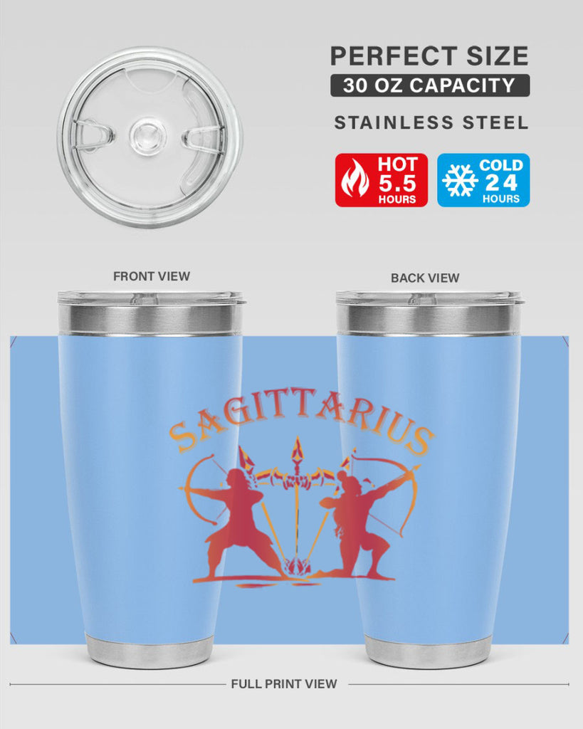 sagittarius 416#- zodiac- Tumbler