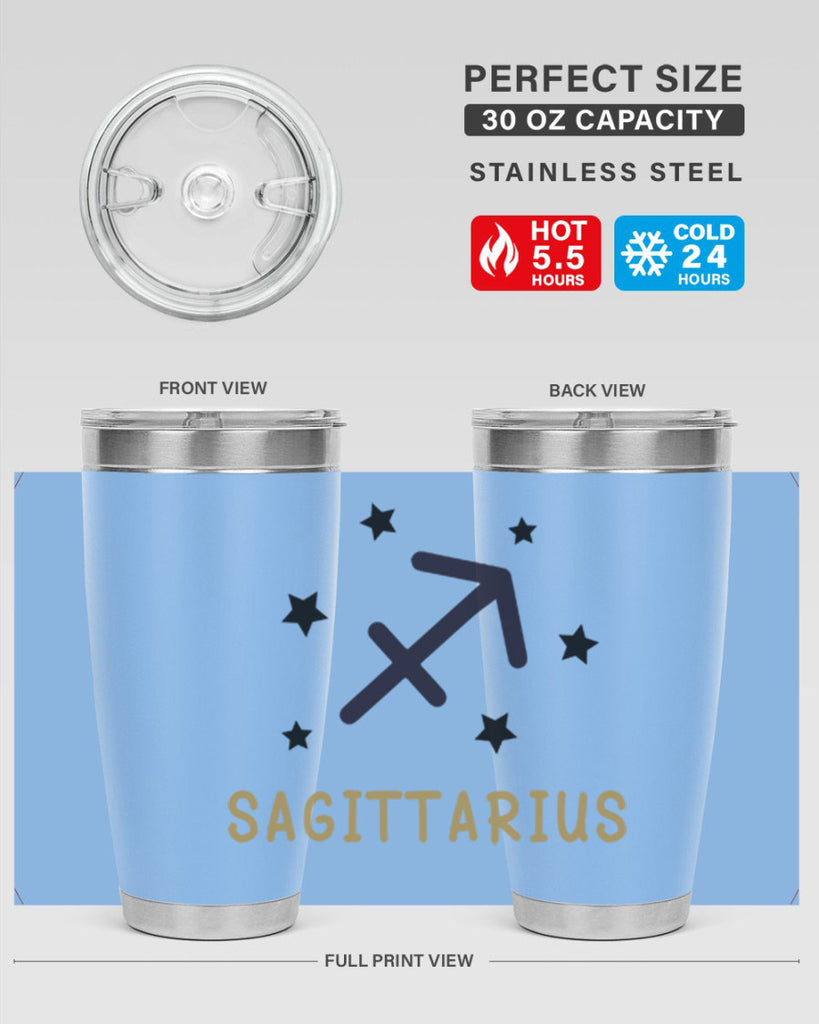 sagittarius 422#- zodiac- Tumbler